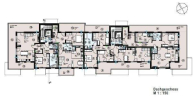 Dachgeschoss - Dachterrasse und Balkon, 2-Zi-Wohnung PKW-Stp, PV-Solar für die Wärmepumpen in Rosdorf, Göttinger Str. 47 a