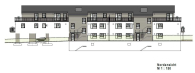 Ansicht Norden - 3-Zimmer-Wohnung mit Einstellplatz, Balkon, PV-Solar für die Wärmepumpen in Rosdorf, Göttinger Str. 47 a