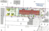 Lageplan 2 - 2 große Dachterrassen, 4-Zi-Wohnung 2 PKW-Stp, PV-Solar für die Wärmepumpen in Rosdorf, Göttinger Str. 47 a