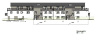 Ansicht Norden - 2 große Dachterrassen, 4-Zi-Wohnung 2 PKW-Stp, PV-Solar für die Wärmepumpen in Rosdorf, Göttinger Str. 47 a