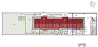 Lageplan - 2 große Dachterrassen, 4-Zi-Wohnung 2 PKW-Stp, PV-Solar für die Wärmepumpen in Rosdorf, Göttinger Str. 47 a
