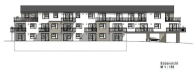 Ansicht Süden - 2 große Dachterrassen, 4-Zi-Wohnung 2 PKW-Stp, PV-Solar für die Wärmepumpen in Rosdorf, Göttinger Str. 47 a