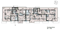 Dachgeschoss - 2 große Dachterrassen, 4-Zi-Wohnung 2 PKW-Stp, PV-Solar für die Wärmepumpen in Rosdorf, Göttinger Str. 47 a