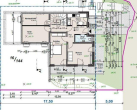 UG Baugenehmigung - Grundstück mit Blick und genehmigungsfähiger Planung für 2 WE ca.237m²+Kellerraum und Doppelcarport in Friedland